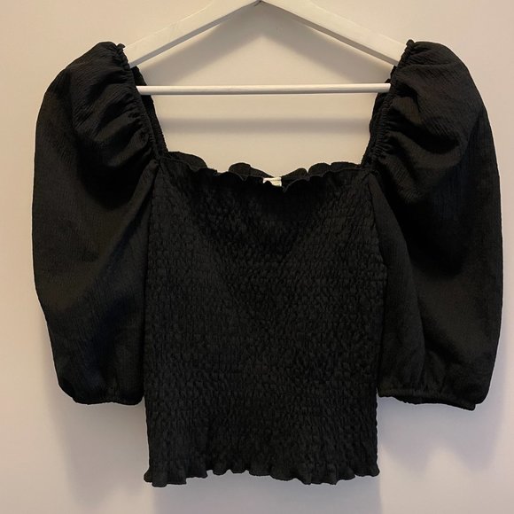 H&M Puff Sleeve Top - Picture 1 of 2